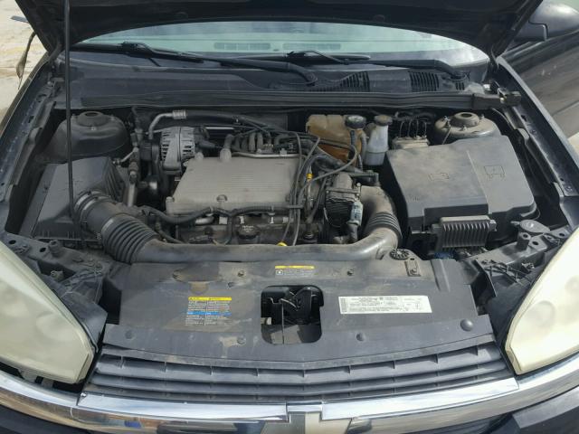 1G1ZT64884F227689 - 2004 CHEVROLET MALIBU MAX შავი ფოტო 7