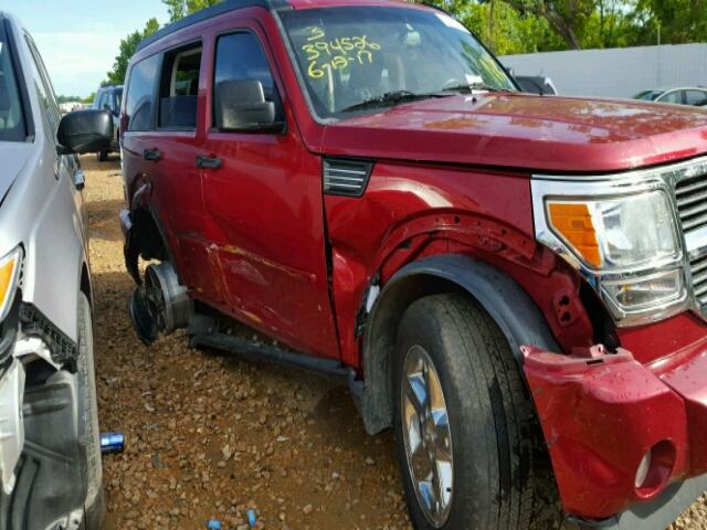 1D8GT58K67W530703 - 2007 DODGE NITRO SLT RED photo 9