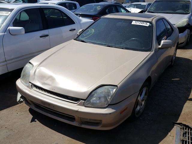 JHMBB6243WC005950 - 1998 HONDA PRELUDE TAN photo 2