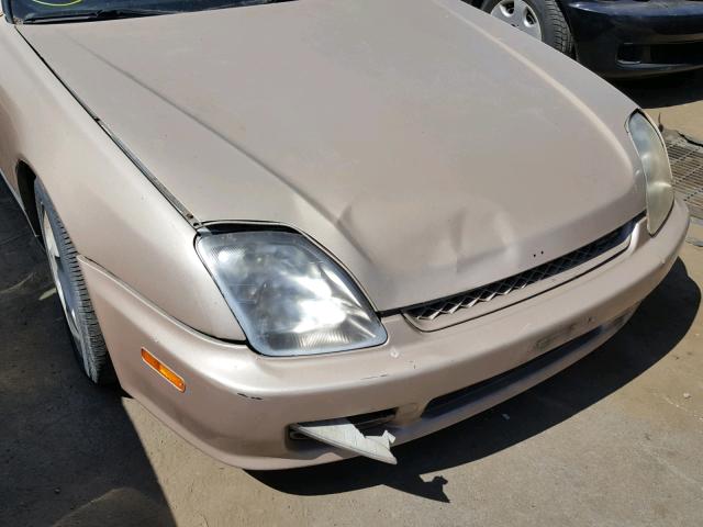 JHMBB6243WC005950 - 1998 HONDA PRELUDE TAN photo 9