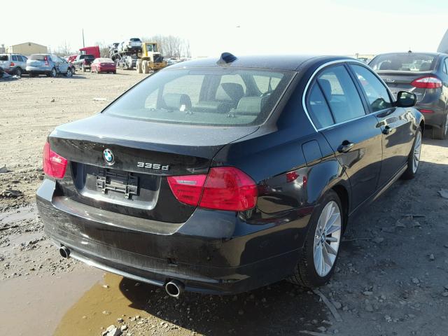 WBAPN7C54BA781311 - 2011 BMW 335 D BLACK photo 4