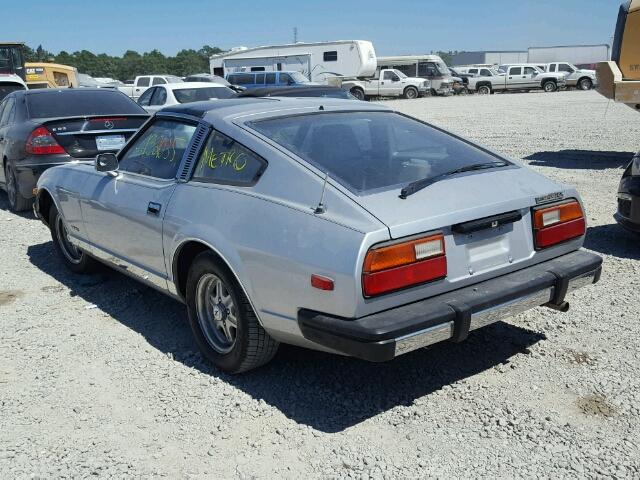 JN1HZ04SXBX406935 - 1981 DATSUN 280ZX SILVER photo 3