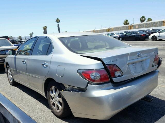 JTHBF30G336016375 - 2003 LEXUS ES 300 SILVER photo 3