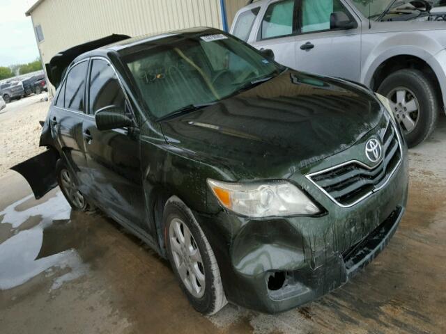 4T4BF3EK4AR070325 - 2010 TOYOTA CAMRY BASE GREEN photo 1