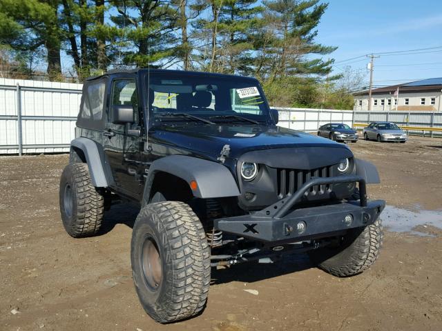 1C4AJWAG7CL131462 - 2012 JEEP WRANGLER S BLACK photo 1