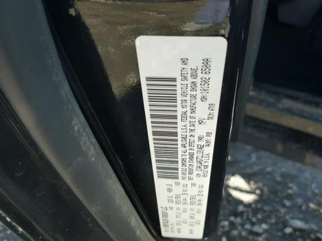 1C4AJWAG7CL131462 - 2012 JEEP WRANGLER S BLACK photo 10