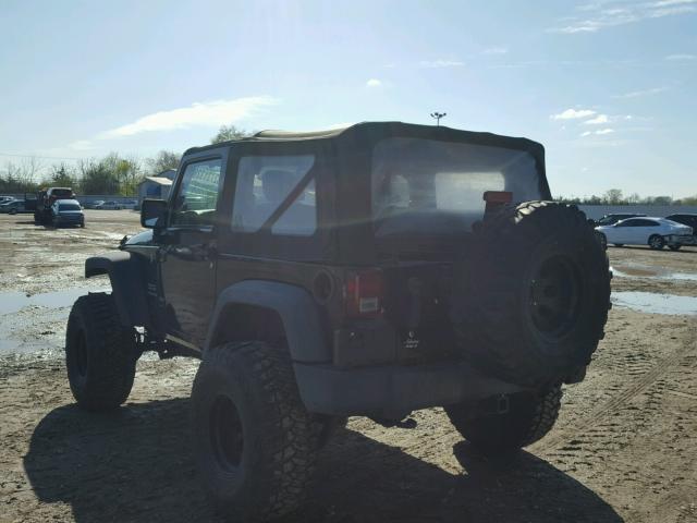 1C4AJWAG7CL131462 - 2012 JEEP WRANGLER S BLACK photo 3