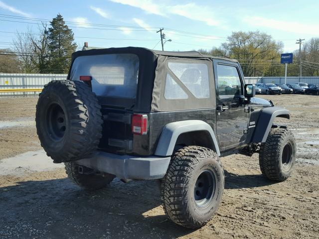 1C4AJWAG7CL131462 - 2012 JEEP WRANGLER S BLACK photo 4