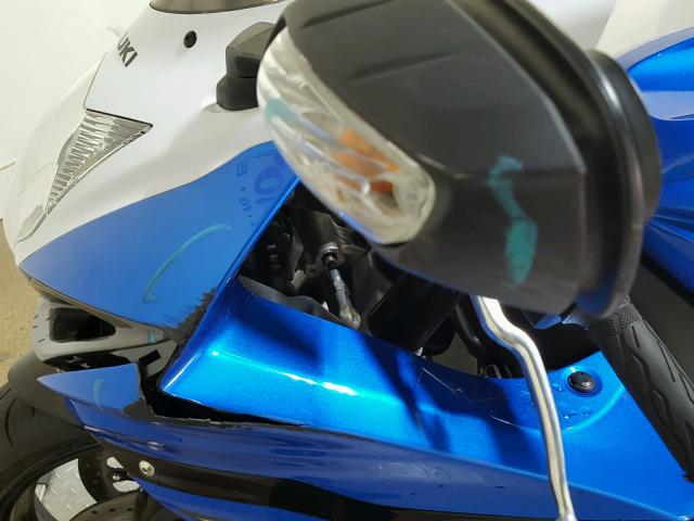 JS1GN7FA1E2100526 - 2014 SUZUKI GSX-R600 BLUE photo 17