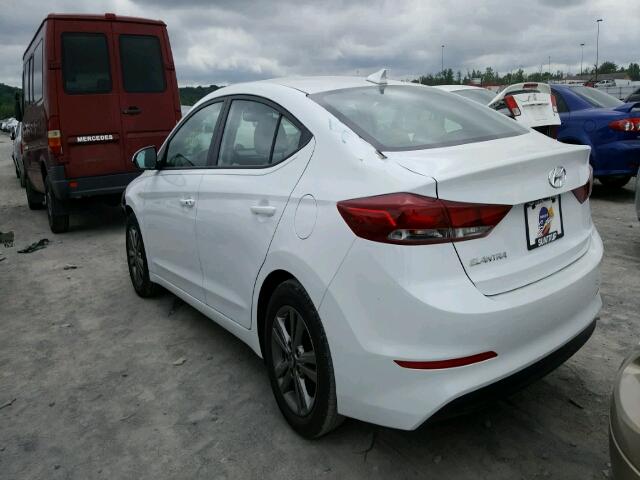 5NPD84LF8HH158909 - 2017 HYUNDAI ELANTRA SE WHITE photo 3