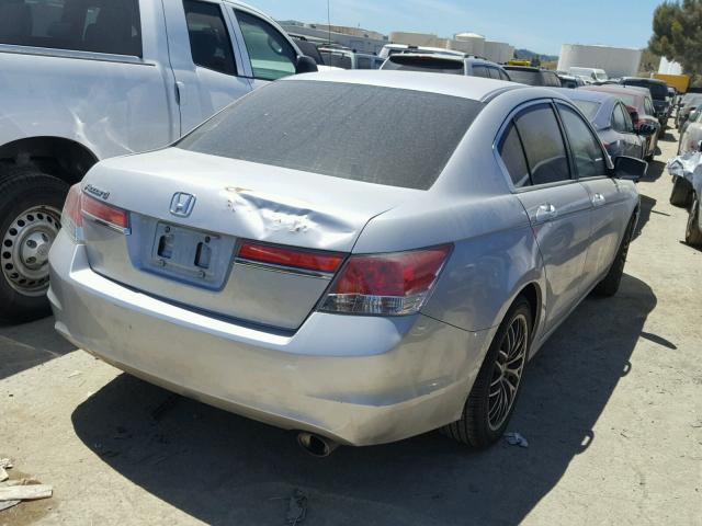 1HGCP2F4XBA126976 - 2011 HONDA ACCORD LXP SILVER photo 4