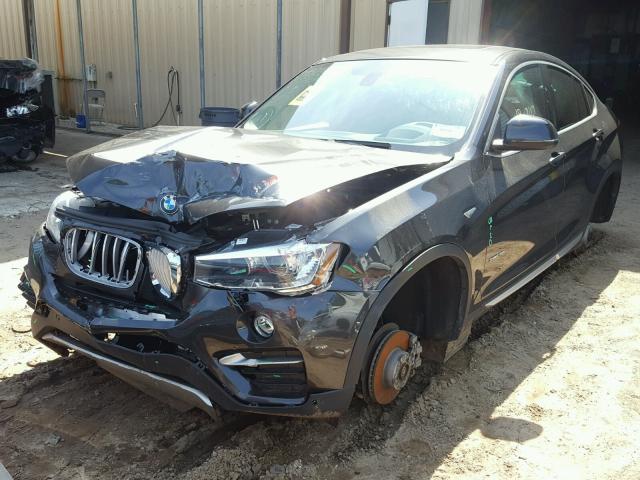 5UXXW3C56H0T78453 - 2017 BMW X4 XDRIVE2 أسود صورة 2