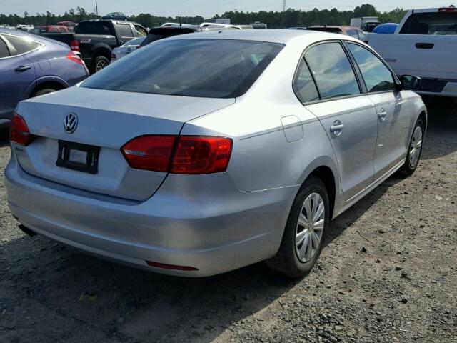 3VW2K7AJ2EM291556 - 2014 VOLKSWAGEN JETTA BASE 黑色 照片 4