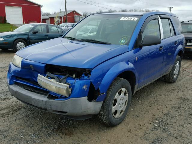 5GZCZ43D04S822637 - 2004 SATURN VUE BLUE photo 2