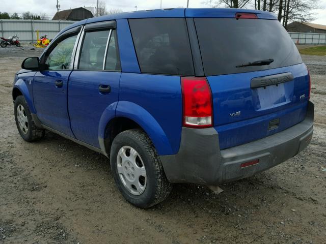 5GZCZ43D04S822637 - 2004 SATURN VUE BLUE photo 3