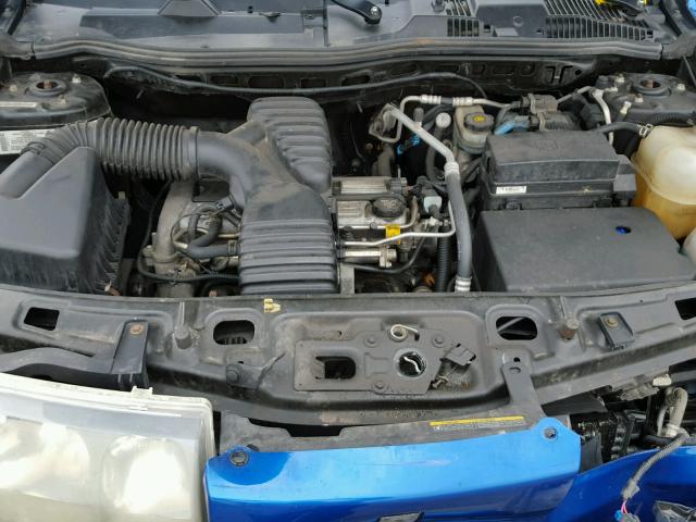 5GZCZ43D04S822637 - 2004 SATURN VUE BLUE photo 7