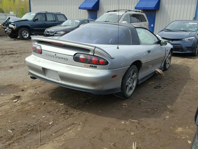 2G1FP22K9V2122550 - 1997 CHEVROLET CAMARO BAS ვერცხლისფერი ფოტო 4