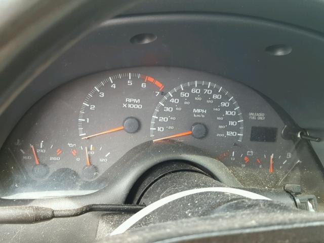 2G1FP22K9V2122550 - 1997 CHEVROLET CAMARO BAS ვერცხლისფერი ფოტო 8