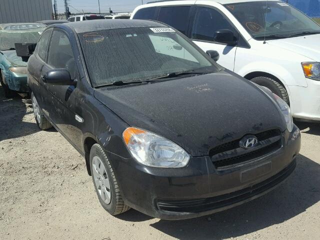 KMHCN3BC0BU204523 - 2011 HYUNDAI ACCENT SE BLACK photo 1