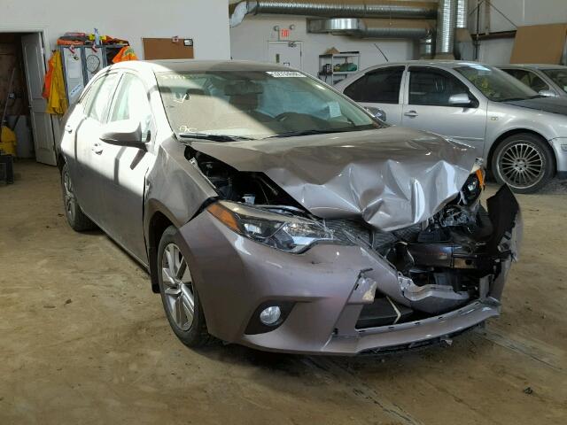 2T1BPRHE6FC409692 - 2015 TOYOTA COROLLA EC GRAY photo 1