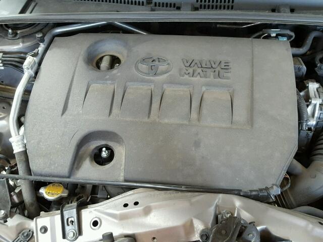 2T1BPRHE6FC409692 - 2015 TOYOTA COROLLA EC GRAY photo 7