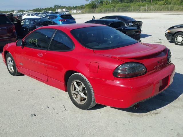 1G2WR1210XF332494 - 1999 PONTIAC GRAND PRIX Qırmızı foto 3