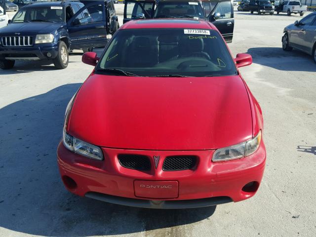 1G2WR1210XF332494 - 1999 PONTIAC GRAND PRIX Qırmızı foto 9