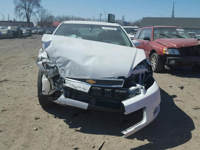 2G1WA5E30F1165186 - 2015 CHEVROLET IMPALA LIM WHITE photo 9