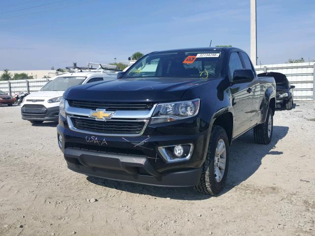 1GCHSCEA7H1265035 - 2017 CHEVROLET COLORADO L BLACK photo 2