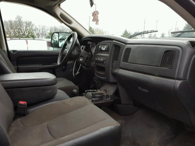 3D7KU28D13G741604 - 2003 DODGE RAM 2500 S BLACK photo 5