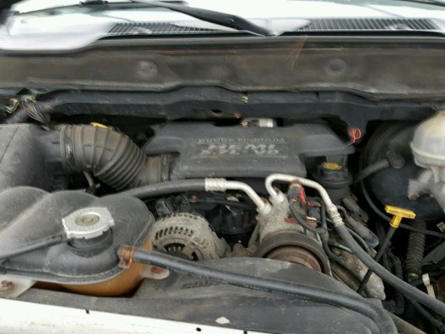 3D7KU28D13G741604 - 2003 DODGE RAM 2500 S BLACK photo 7