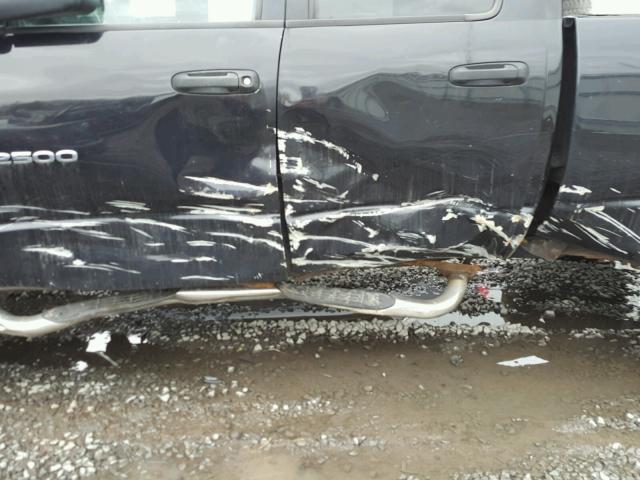 3D7KU28D13G741604 - 2003 DODGE RAM 2500 S BLACK photo 9