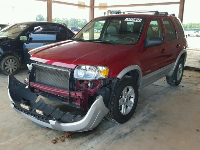 1FMYU95H26KA09396 - 2006 FORD ESCAPE RED photo 2