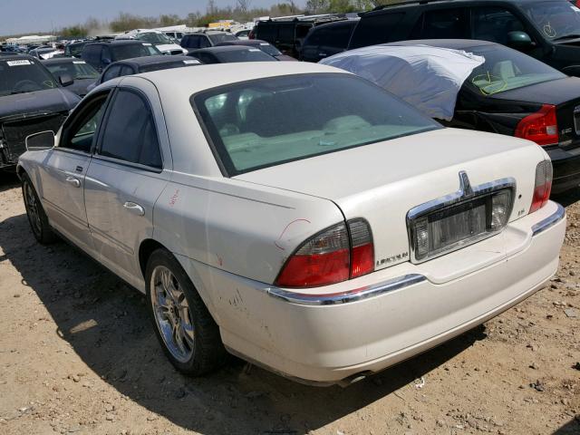 1LNHM86S05Y641443 - 2005 LINCOLN LS 白色 照片 3