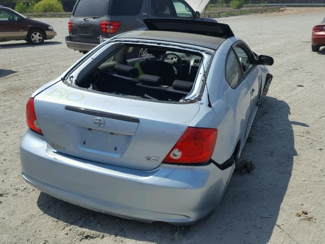 JTKDE177870219125 - 2007 TOYOTA SCION TC 蓝色 照片 4
