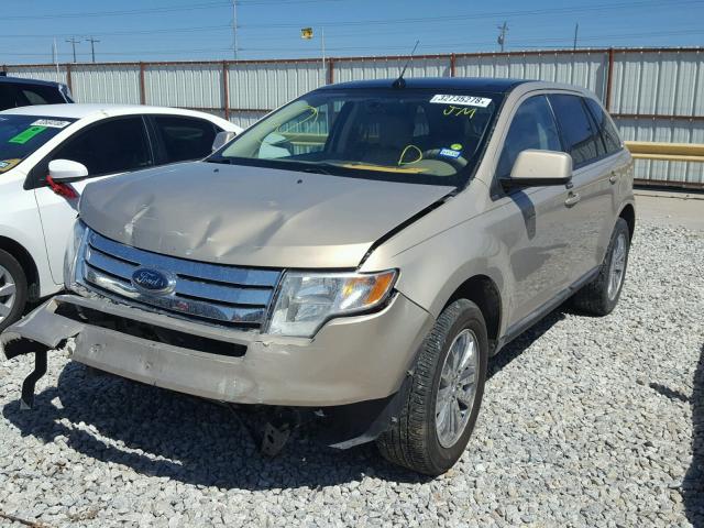 2FMDK39C17BB44316 - 2007 FORD EDGE SEL P TAN photo 2