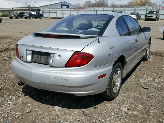 1G2JB12F647319331 - 2004 PONTIAC SUNFIRE SILVER photo 4