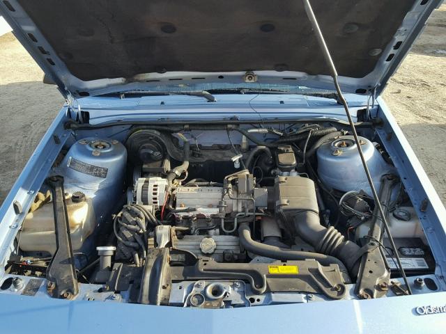 1G3AG54N5P6341095 - 1993 OLDSMOBILE CUTLASS CI 蓝色 照片 7