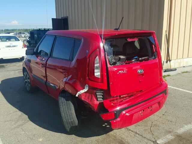 KNDJT2A65D7546882 - 2013 KIA SOUL + RED photo 3