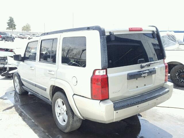 1J8HG48NX8C230413 - 2008 JEEP COMMANDER GRAY photo 3