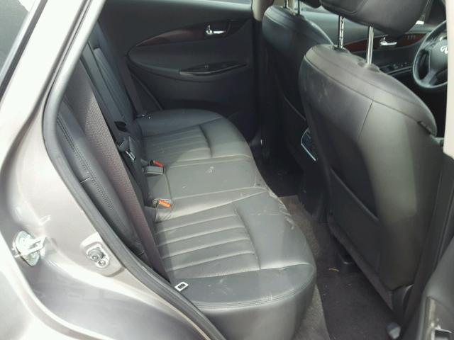 JN1AJ0HR5AM750060 - 2010 INFINITI EX35 BASE SILVER photo 6