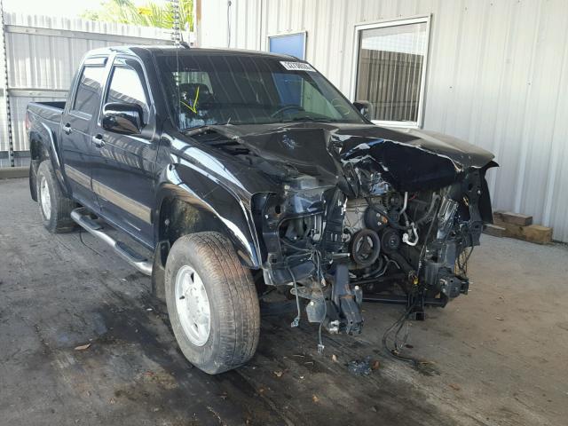 1GCHTDFE2C8145275 - 2012 CHEVROLET COLORADO L BLACK photo 1