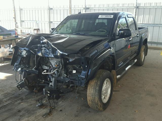 1GCHTDFE2C8145275 - 2012 CHEVROLET COLORADO L BLACK photo 2