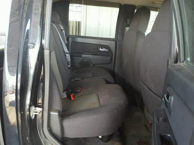 1GCHTDFE2C8145275 - 2012 CHEVROLET COLORADO L BLACK photo 6