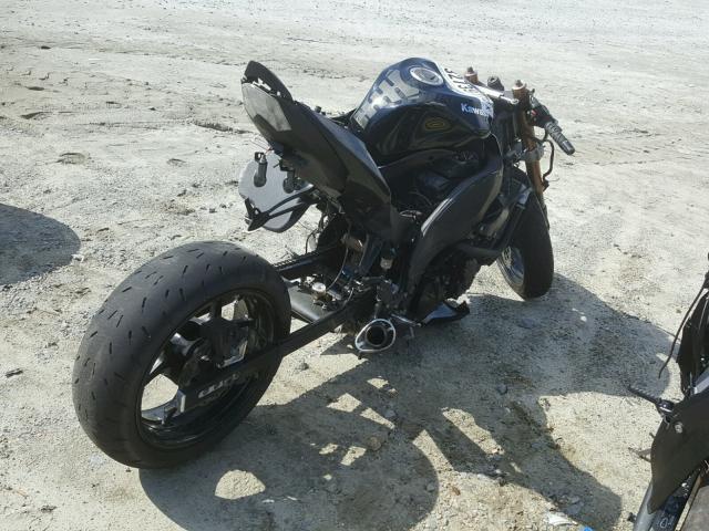 JKAZXCE188A006554 - 2008 KAWASAKI ZX1000 E BLACK photo 4