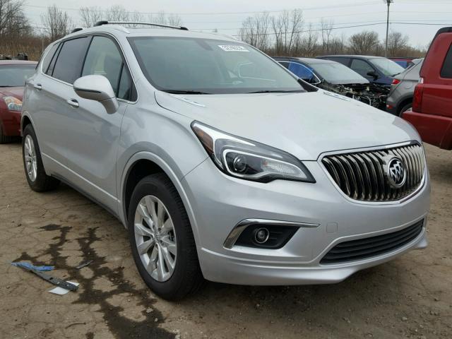 LRBFXDSA6HD117586 - 2017 BUICK ENVISION E SILVER photo 1