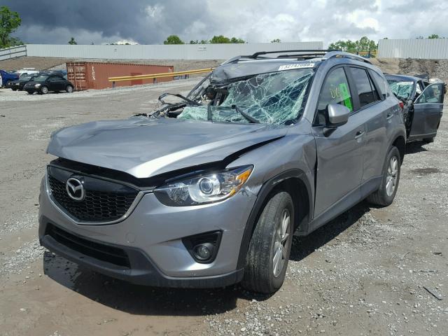 JM3KE2CE5D0121343 - 2013 MAZDA CX-5 TOURI SILVER photo 2