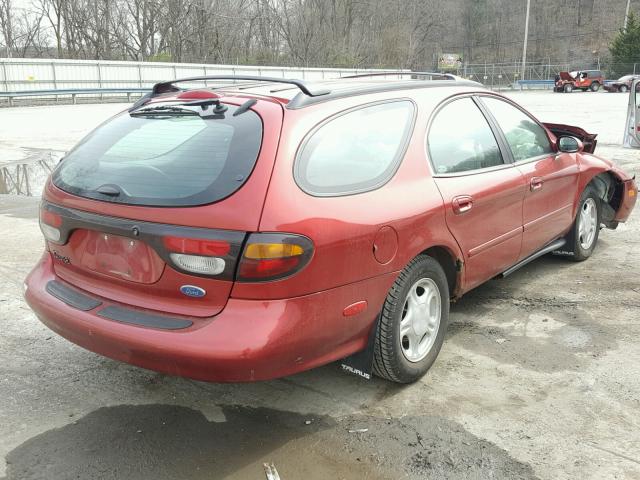 1FALP57U5TA259232 - 1996 FORD TAURUS GL BURGUNDY photo 4