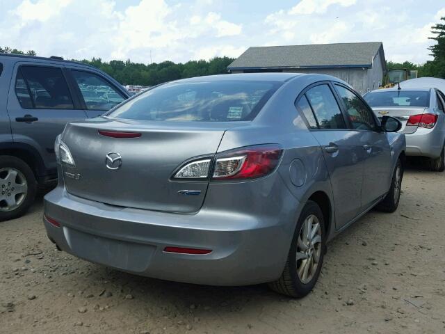 JM1BL1V81C1562167 - 2012 MAZDA 3 I SILVER photo 4