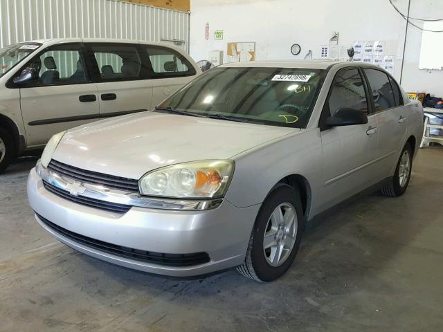 1G1ZT54874F180388 - 2004 CHEVROLET MALIBU LS SILVER photo 2
